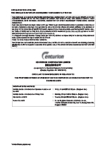 Circular to Shareholders