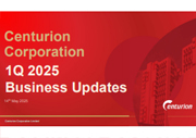1Q 2025 Business Updates