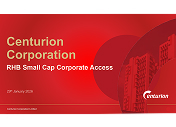 RHB Small Cap Corporate Access